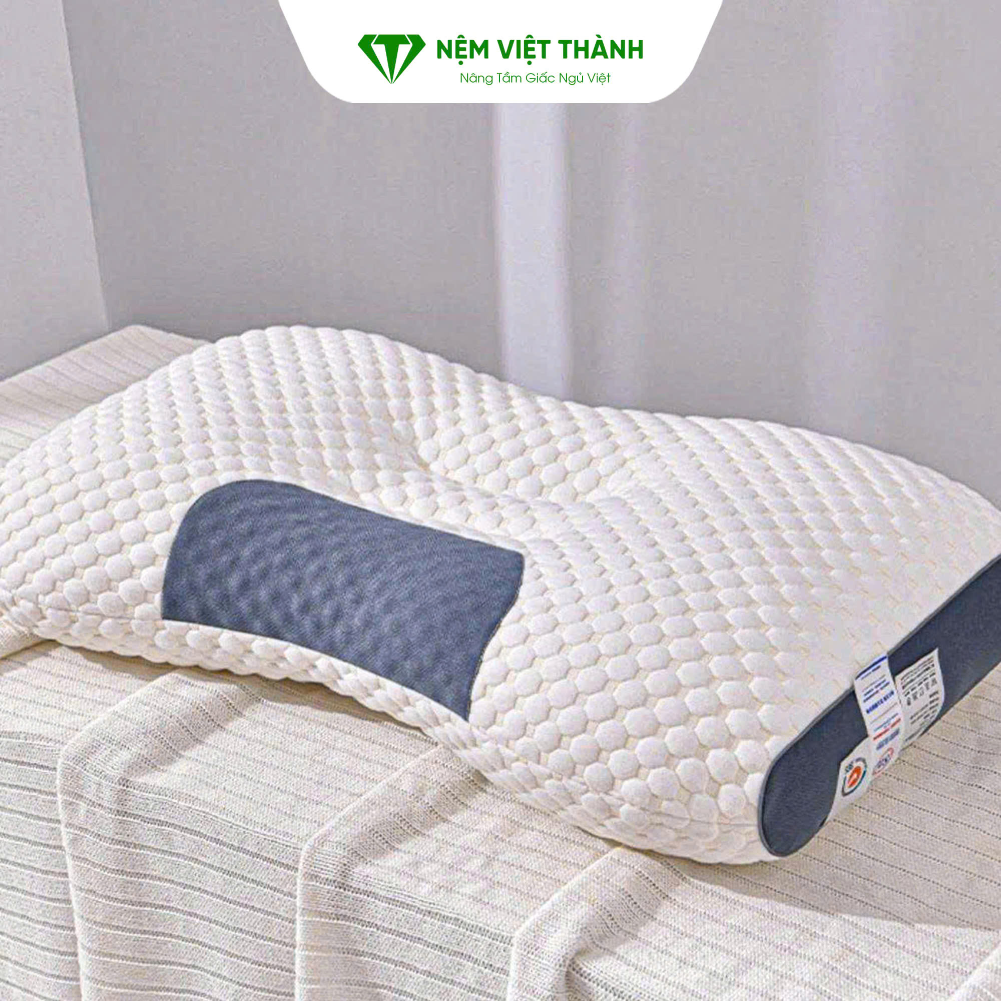 Gối công thái học hỗ trợ cột sống tối đa Gối công thái học hỗ trợ cột sống tối đa