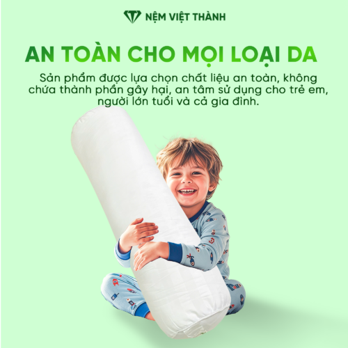 Gối Ôm Lông Vũ Việt Thành 3 an toan cho moi loai da 1