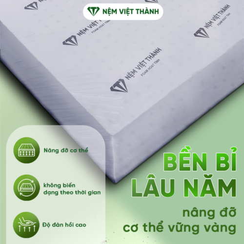 Nệm Foam Hoạt Tính LIVING Gấp 2 Việt Thành 4 anh chi tiet 3 10