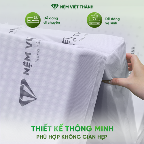 Nệm Foam Massage Hoạt Tính Gấp 2 Việt Thành 4 anh chi tiet 3 4