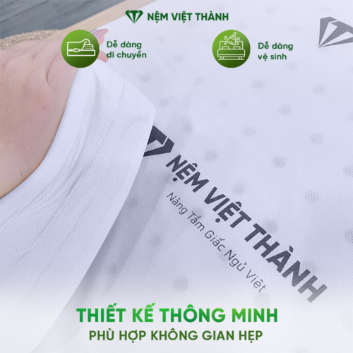 Nệm Foam Hoạt Tính LIVING Nguyên Tấm Việt Thành 5 anh chi tiet 4 9