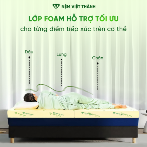 Nệm Foam Gấp 2 VITA Việt Thành 5 anh chi tiet 5 1