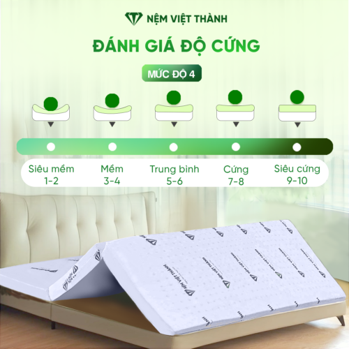 Nệm Foam Hoạt Tính LIVING Gấp 3 Việt Thành 7 anh chi tiet 6 11