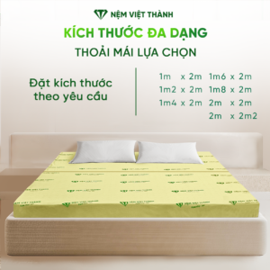 Nệm foam vita gấp 2 Việt Thành