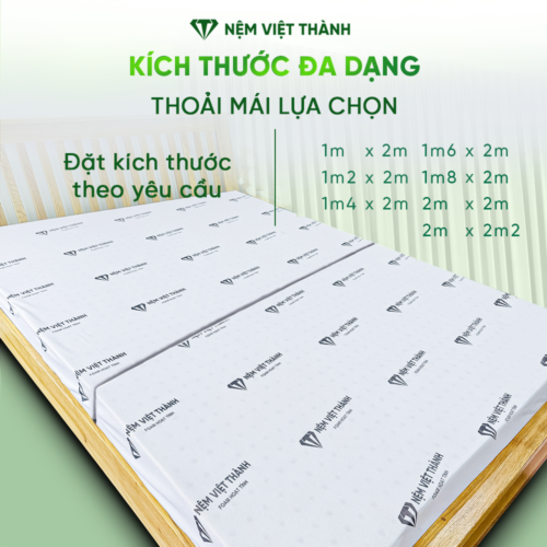 Nệm Foam Hoạt Tính LIVING Gấp 2 Việt Thành 8 anh chi tiet 7 10