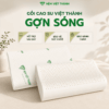 Gối Nằm Cao Su Thiên Nhiên Gợn Sóng Việt Thành