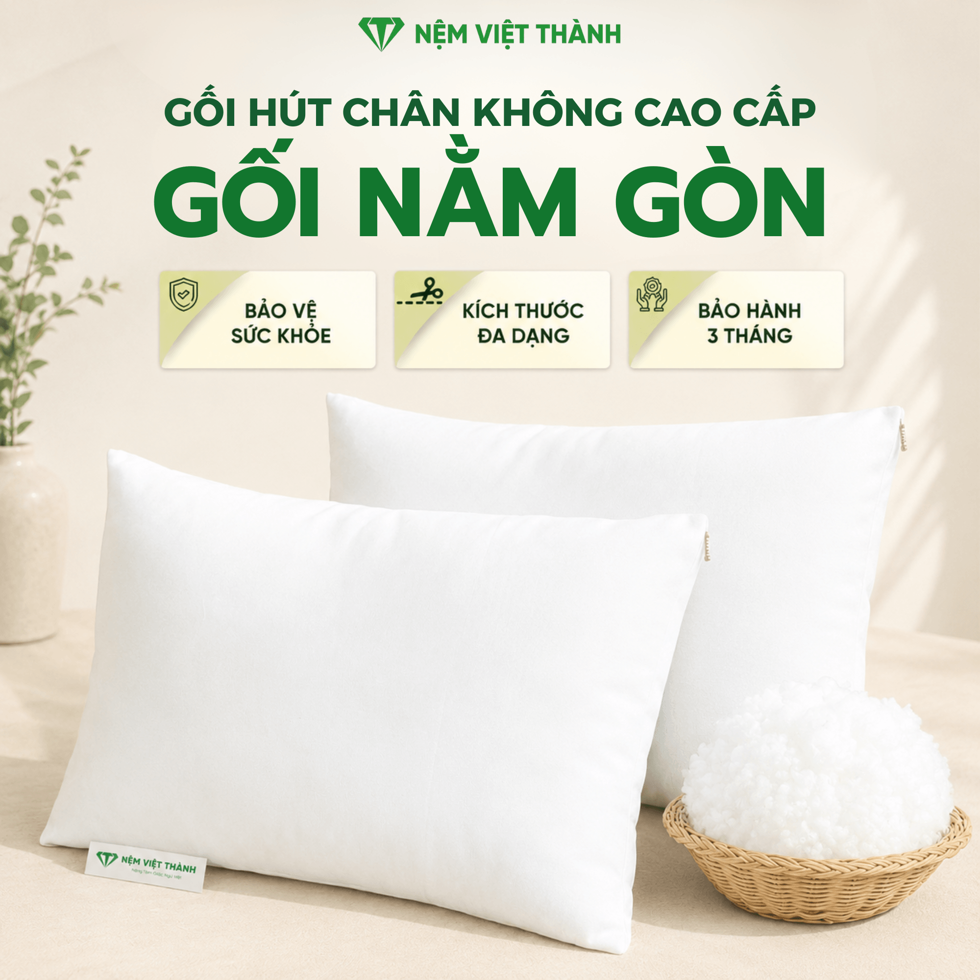 Gối Nằm Gòn Việt Thành Gối Nằm Gòn Việt Thành