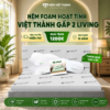 Nệm Foam Hoạt Tính LIVING Gấp 2 Việt Thành 1 nem foam hoat tinh gap 2 viet thanh 1