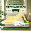 Nệm Foam Massage Gấp 3 Việt Thành 2 nem foam massage gap 3 viet thanh 1