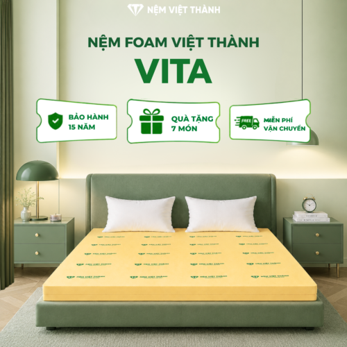 Nệm Foam Vita Nguyên Tấm Việt Thành
