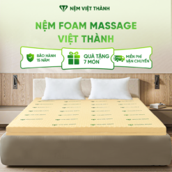Nệm Foam Massage Nguyên Tấm Việt Thành