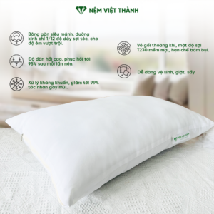 Độ bền của gối gòn Việt Thành vượt trội