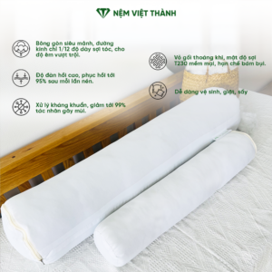 Nhờ khả năng đàn hồi giúp tuổi thọ của gối gòn cao hơn 