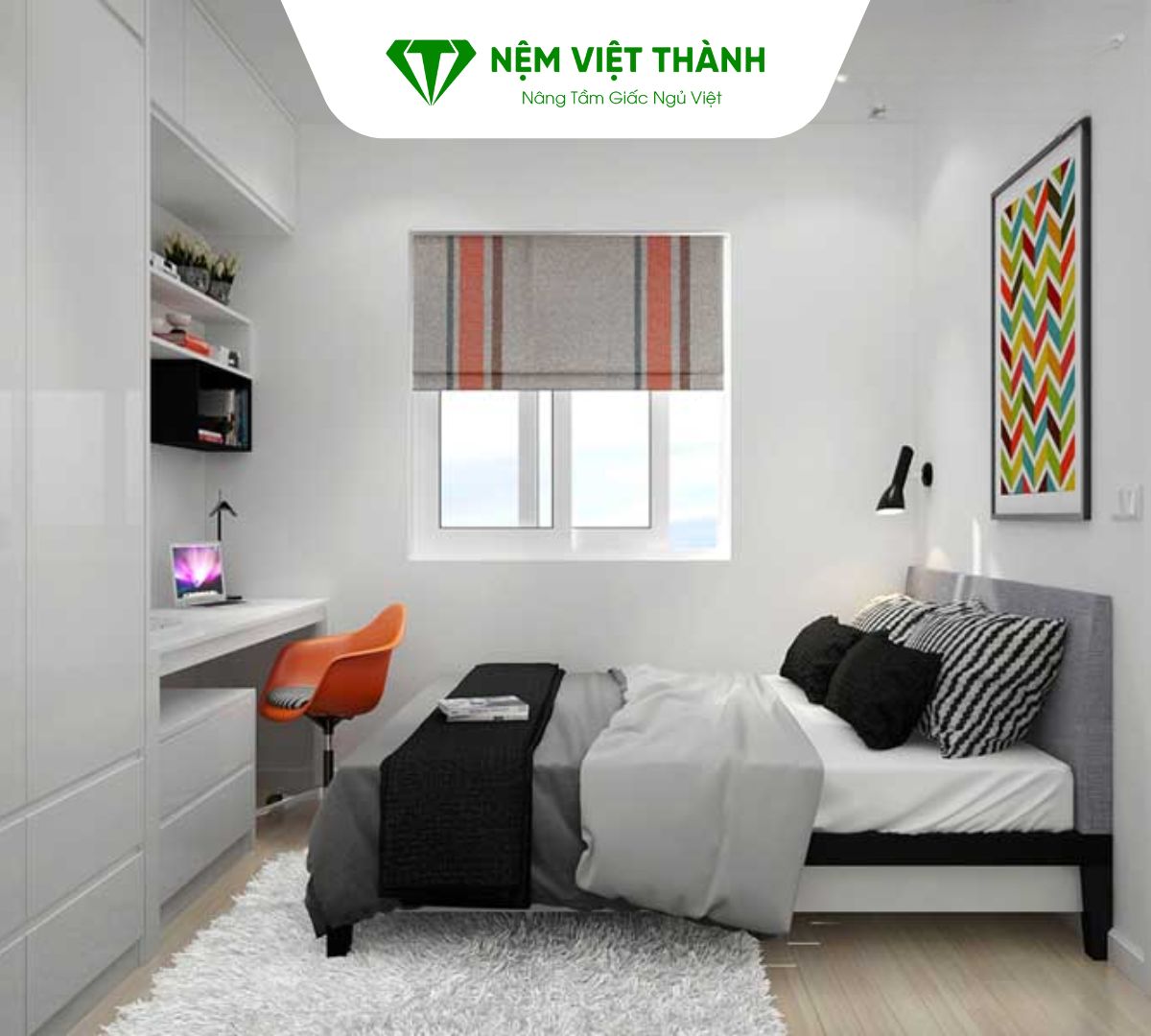 Lựa chọn nệm cho phòng ngủ nhỏ cần lưu ý những điều gì