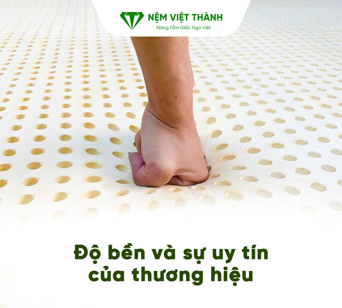 Để có một tấm nệm tốt cần phải có độ bện và sự uy tín của thương hiệu