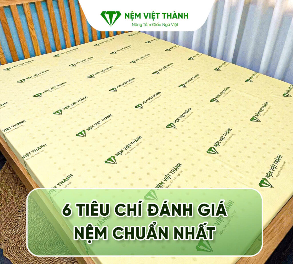 Tiêu chí đánh giá nệm