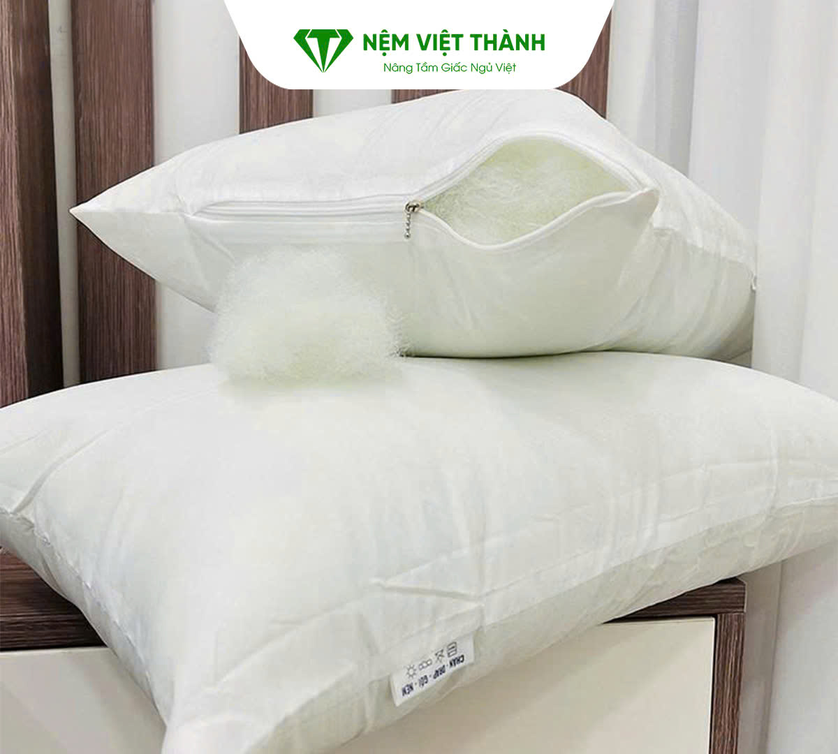 Gối gòn vô cùng an toàn với sức khỏe người sử dụng