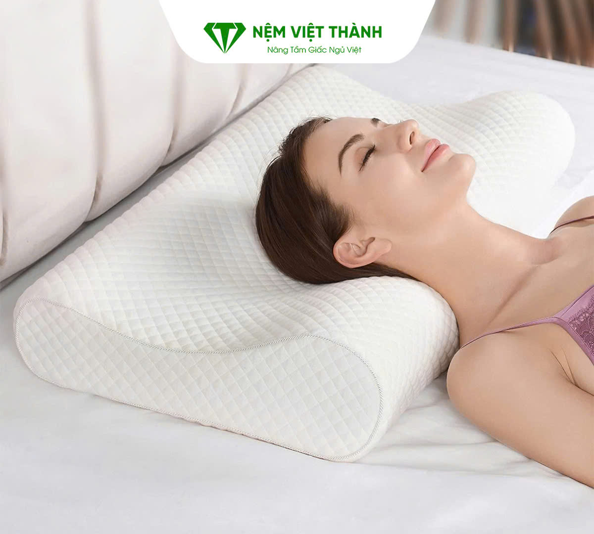 Gối foam tuy mới nhưng ngày càng được khách hàng lựa chọn