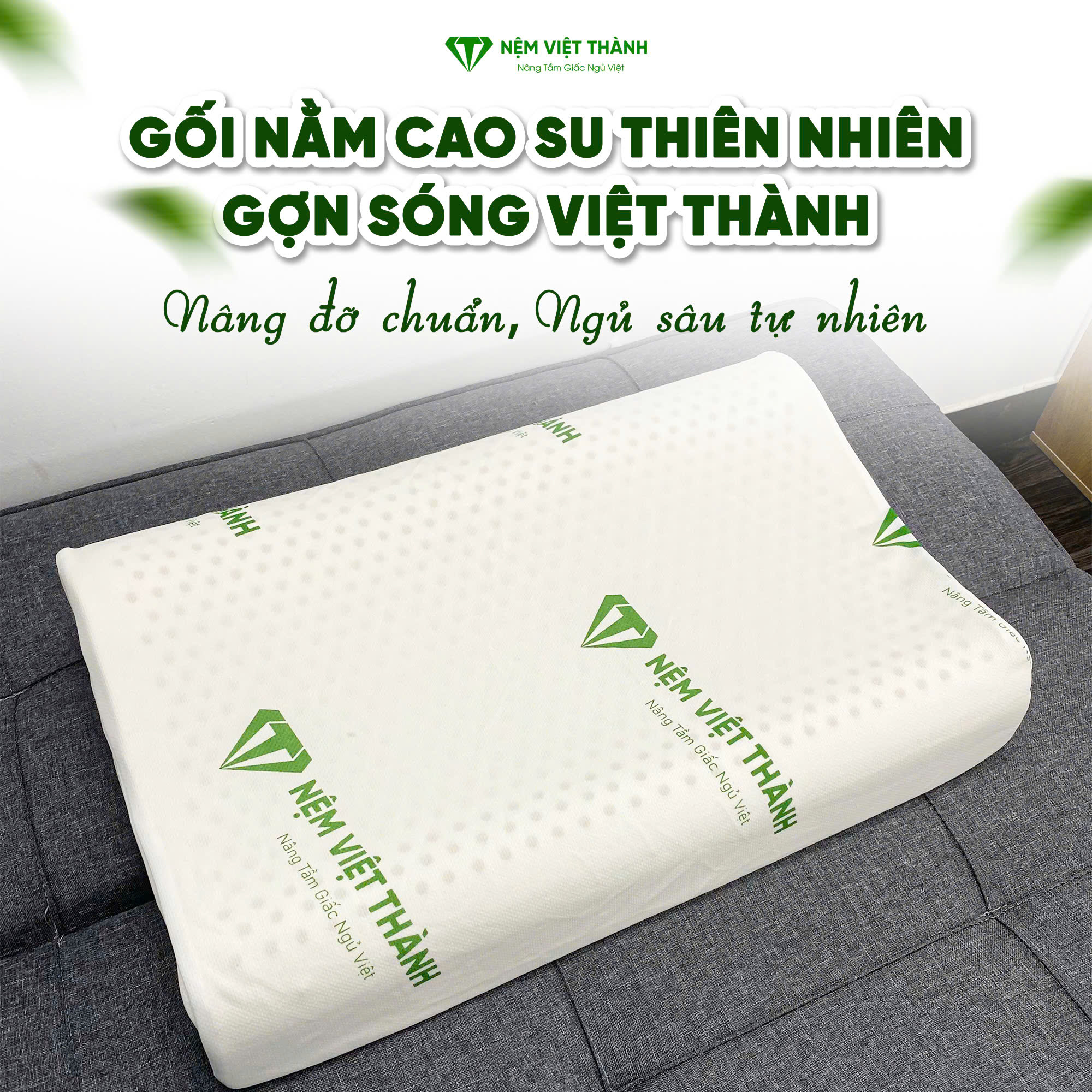 Gối cao su thiên nhiên Việt Thành