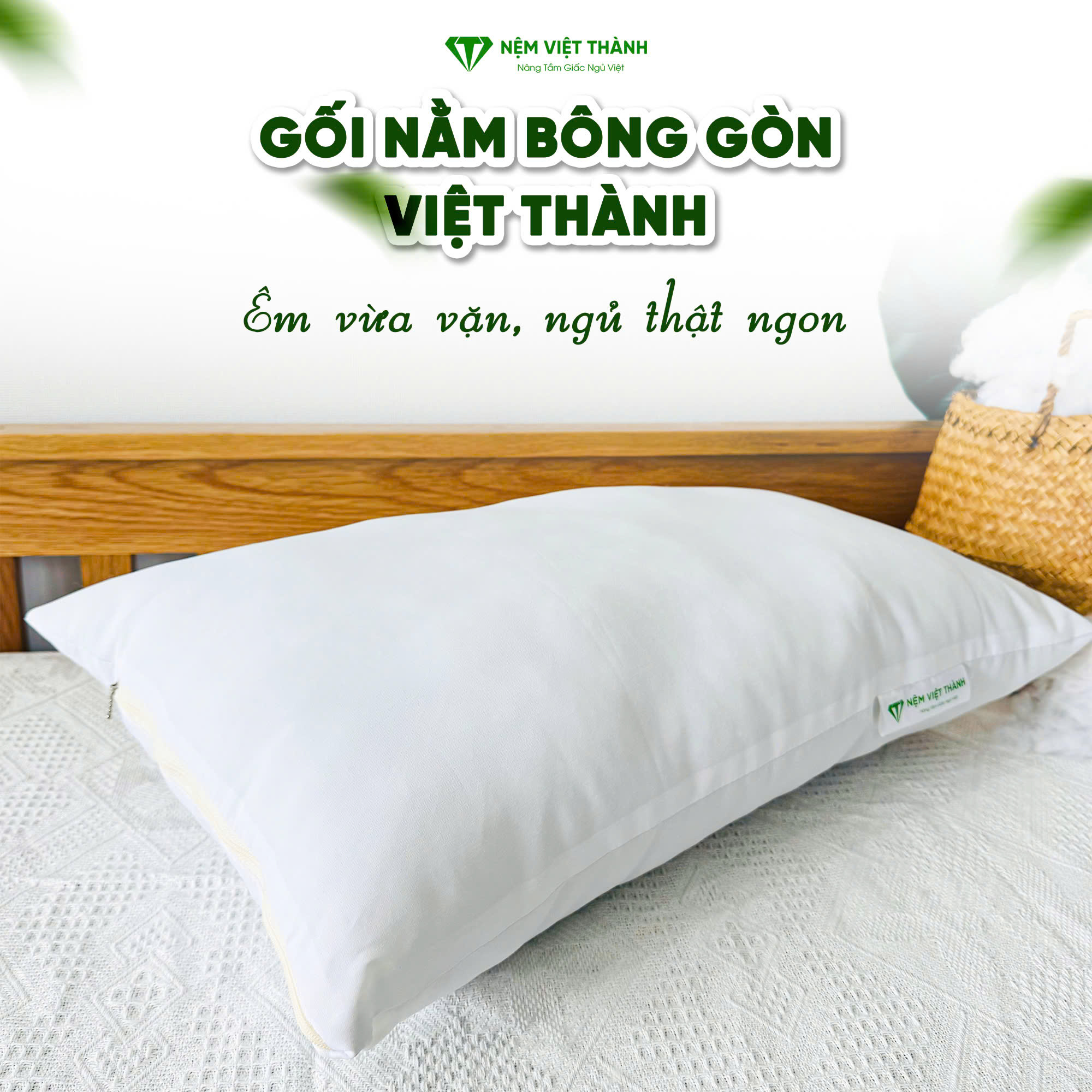 Gối gòn Việt Thành