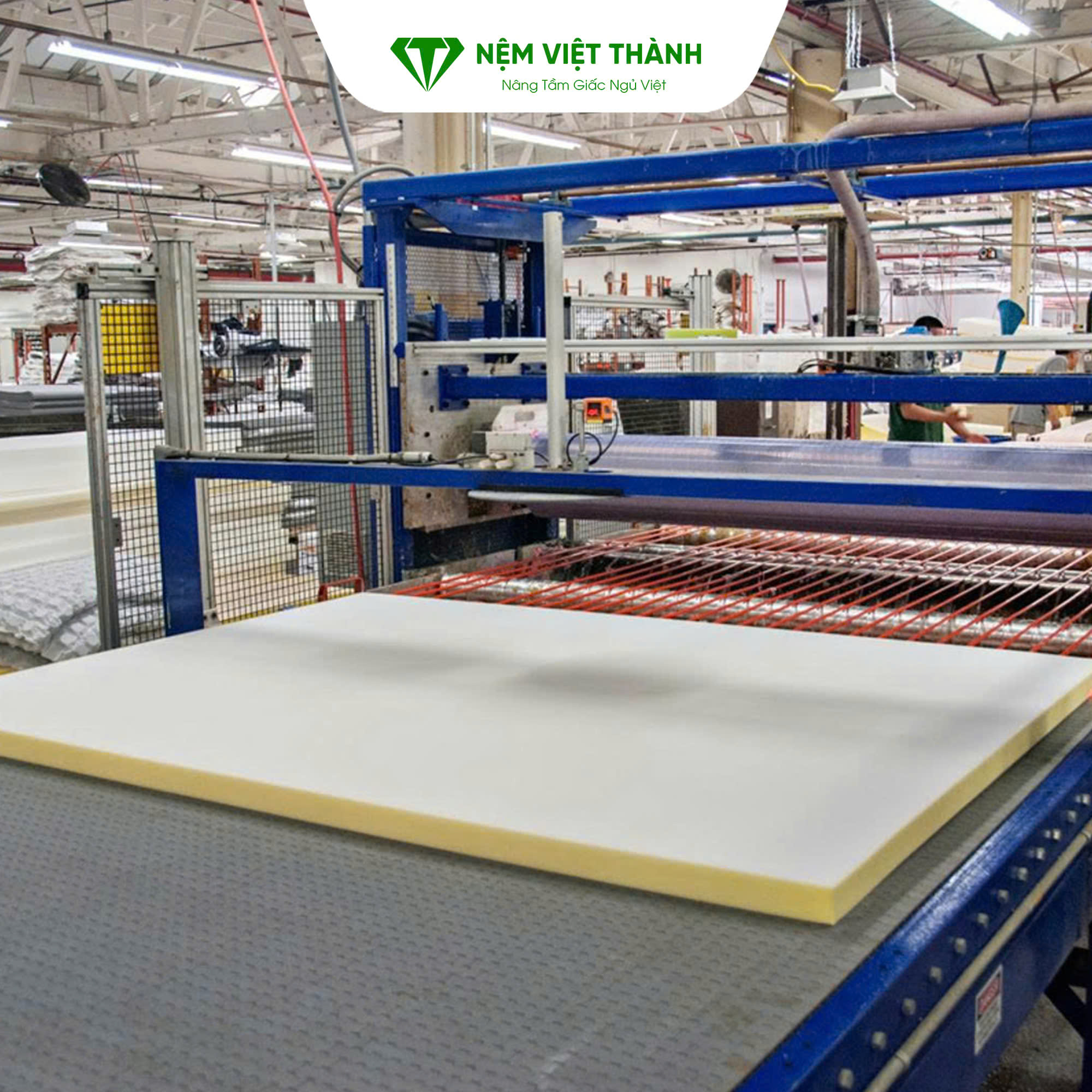 Chất lượng sản xuất cũng là tiêu chí để đánh giá nệm tốt hay không