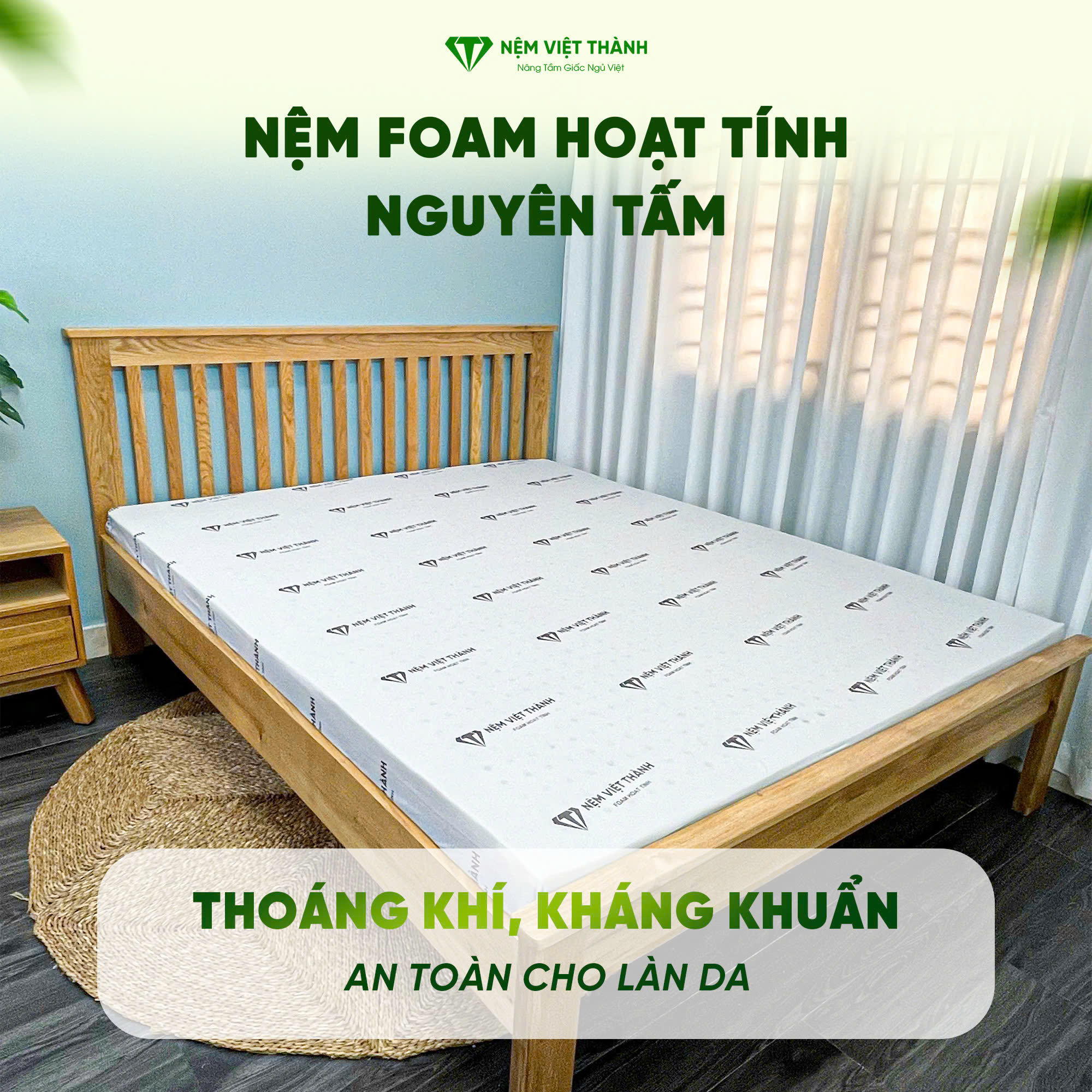 Nệm foam Việt Thành là lựa chọn đáng cân nhắc khi lựa chọn nệm mới