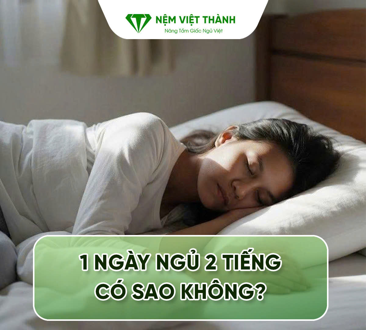 1 ngay ngu 2 tieng co sao khong 1