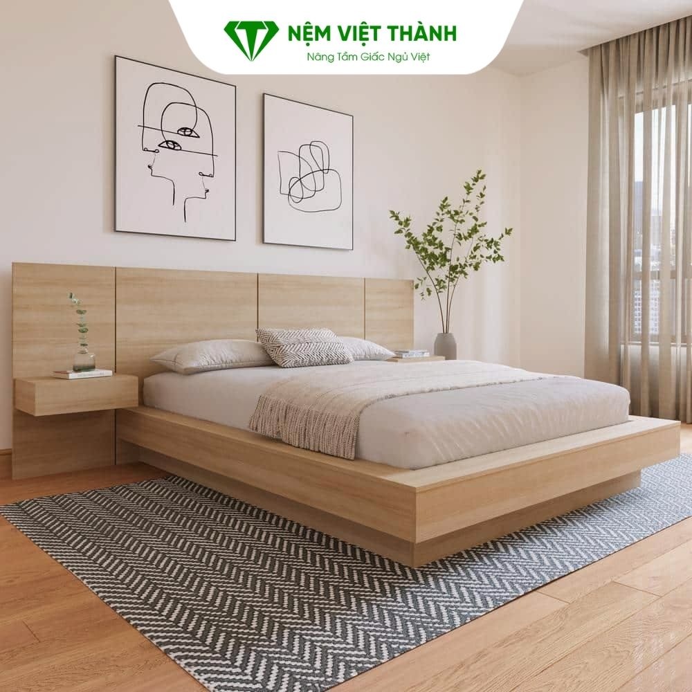 Nệm thoáng khí hỗ trợ giấc ngủ thoải mái tại homestay