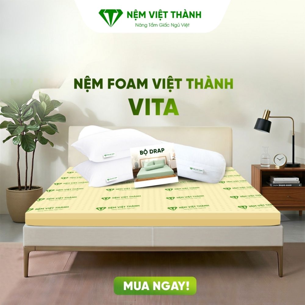Nệm Việt Thành cung cấp đa dạng các dòng nệm foam
