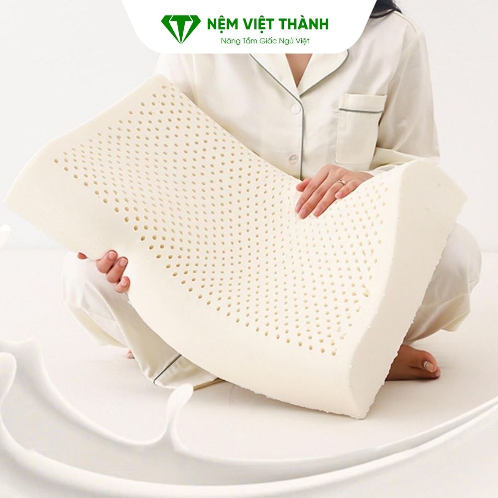 Giặt trực tiếp gối cao su trục tiếp với nước sẽ làm giảm tuổi thọ