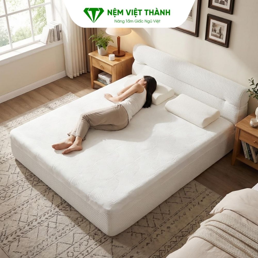 Chọn kích thước nệm theo thói quen ngủ và tư thế nằm sẽ giúp bạn ngủ ngon hơn