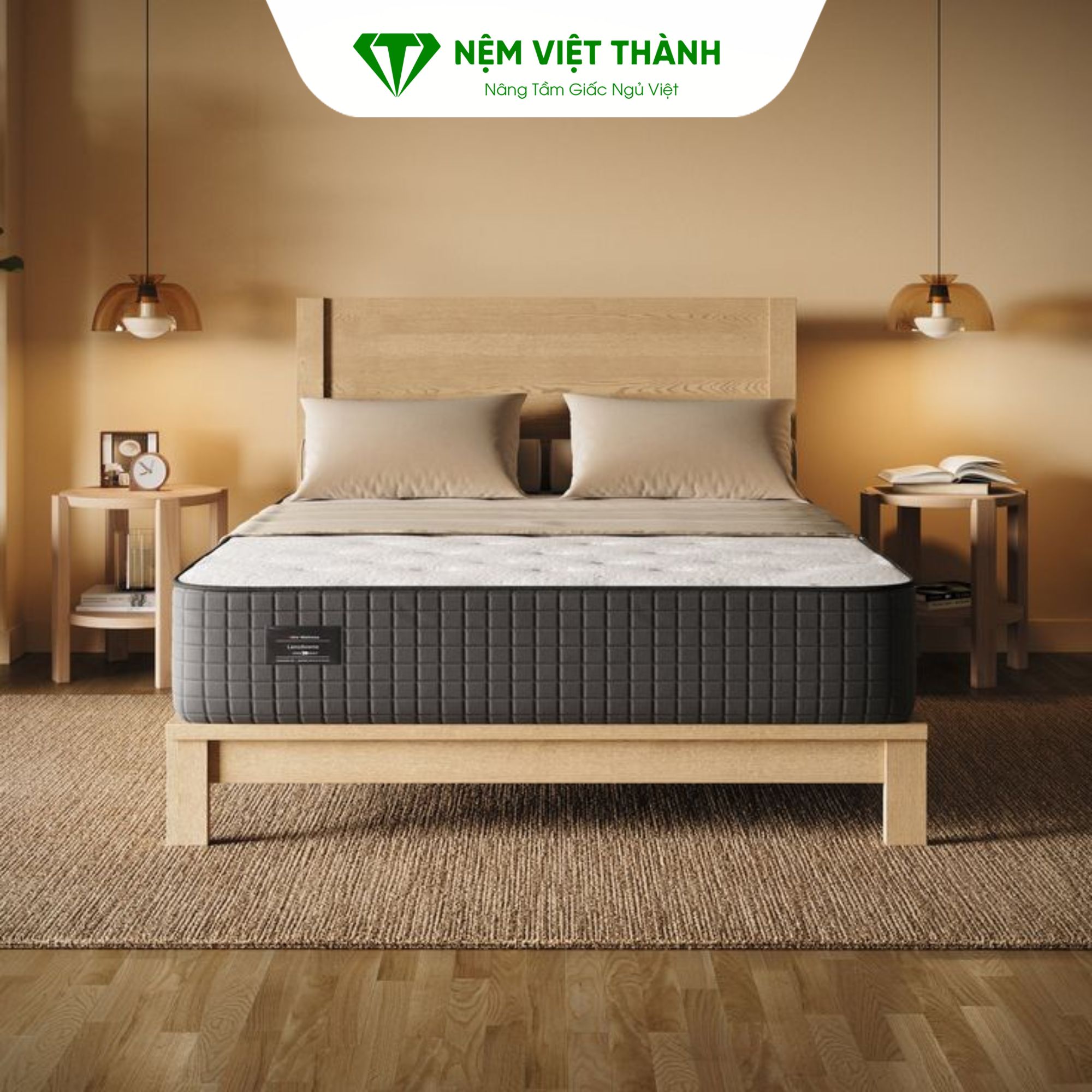 Bảng giá nệm lò xo 1m x 2m trên thị trường hiện nay