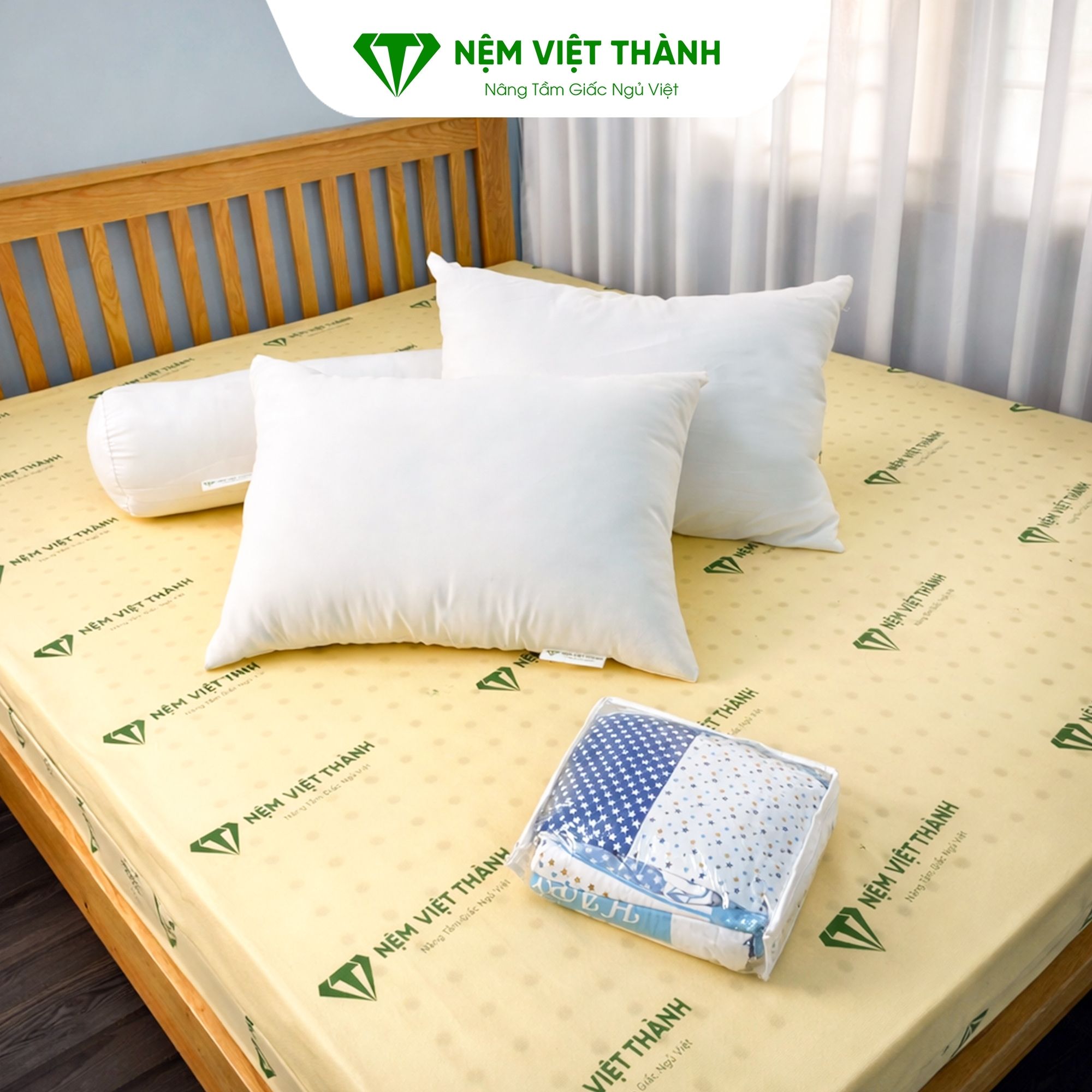 Nệm 2m x 2m bằng chất liệu Foam