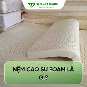 nem cao su foam la gi 1