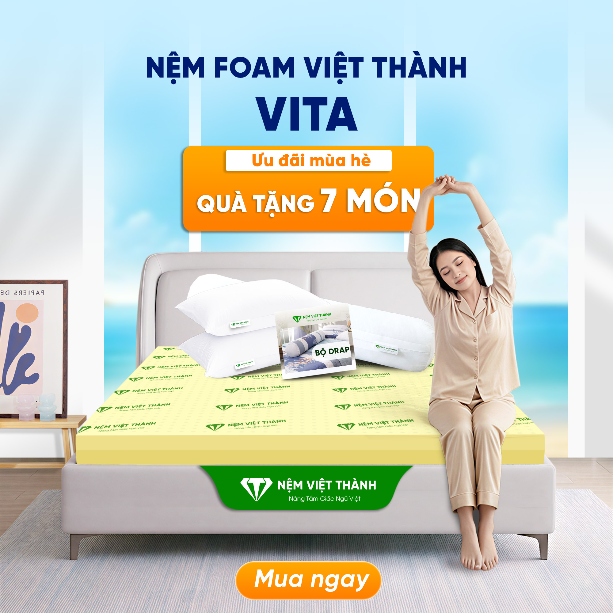 Nệm foam Việt Thành