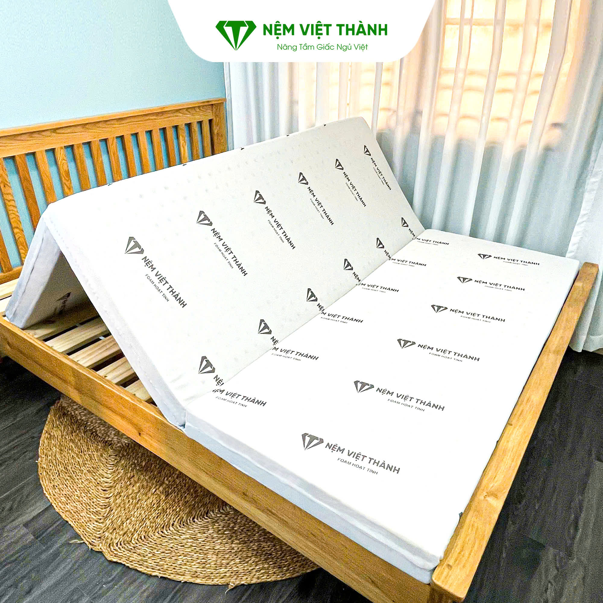 Nệm Foam gấp 3 giải pháp ngủ linh hoạt cho gia đình Nệm Foam gấp 3 giải pháp ngủ linh hoạt cho gia đình