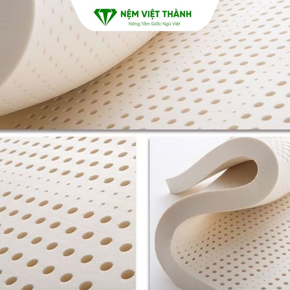 Cấu tạo bên trong của nệm foam latexCấu tạo bên trong của nệm foam latex