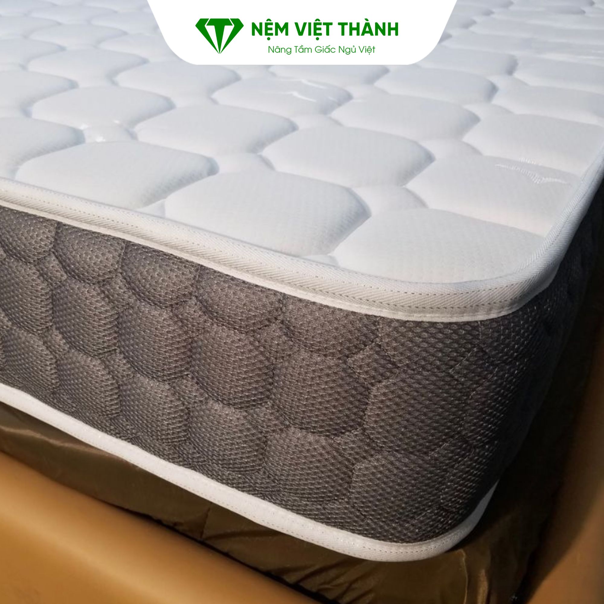 Nệm gấp 2 lò xo ở phân khúc cao cấp hơn