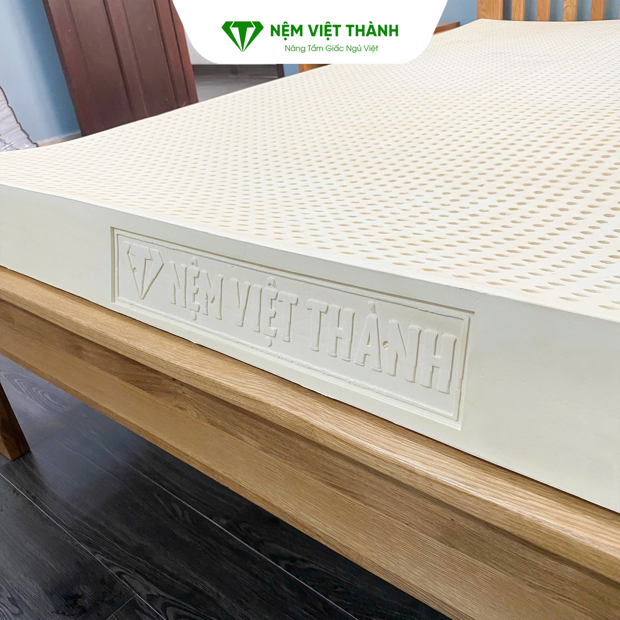 Nệm cao su thiên nhiên an toàn cho người nhạy cảm và trẻ nhỏ