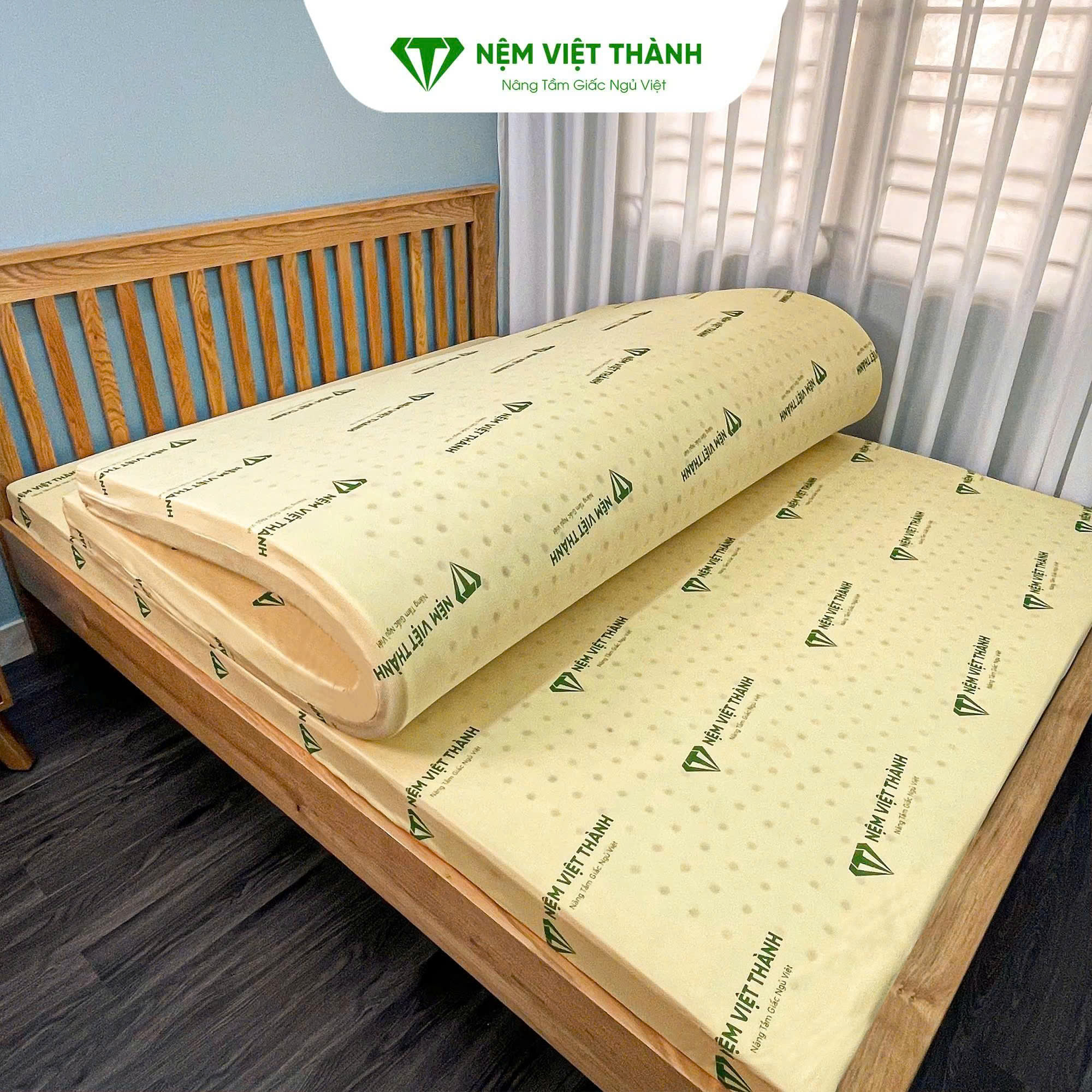 Cấu tạo nệm foam trong bài so sánh nệm foam và lò xo