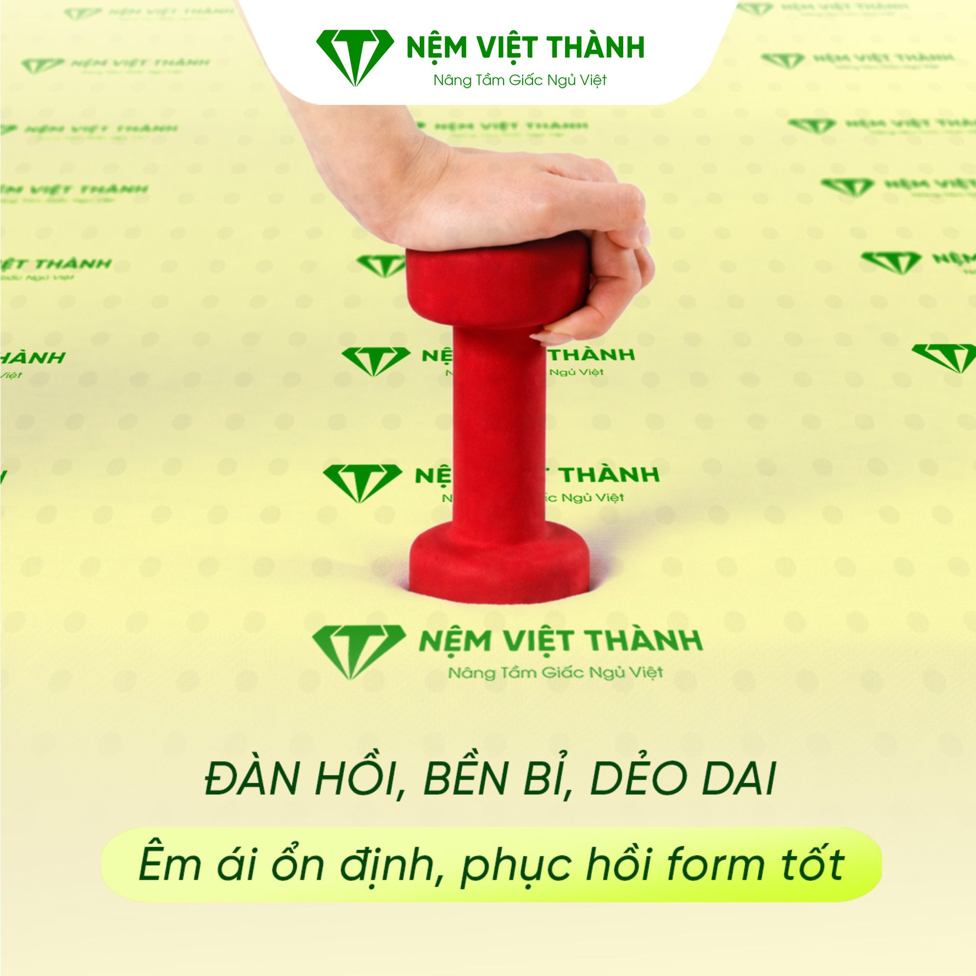 Trọng lượng giữa nệm foam và nệm lò xo cùng kích thước có sự chênh lệch