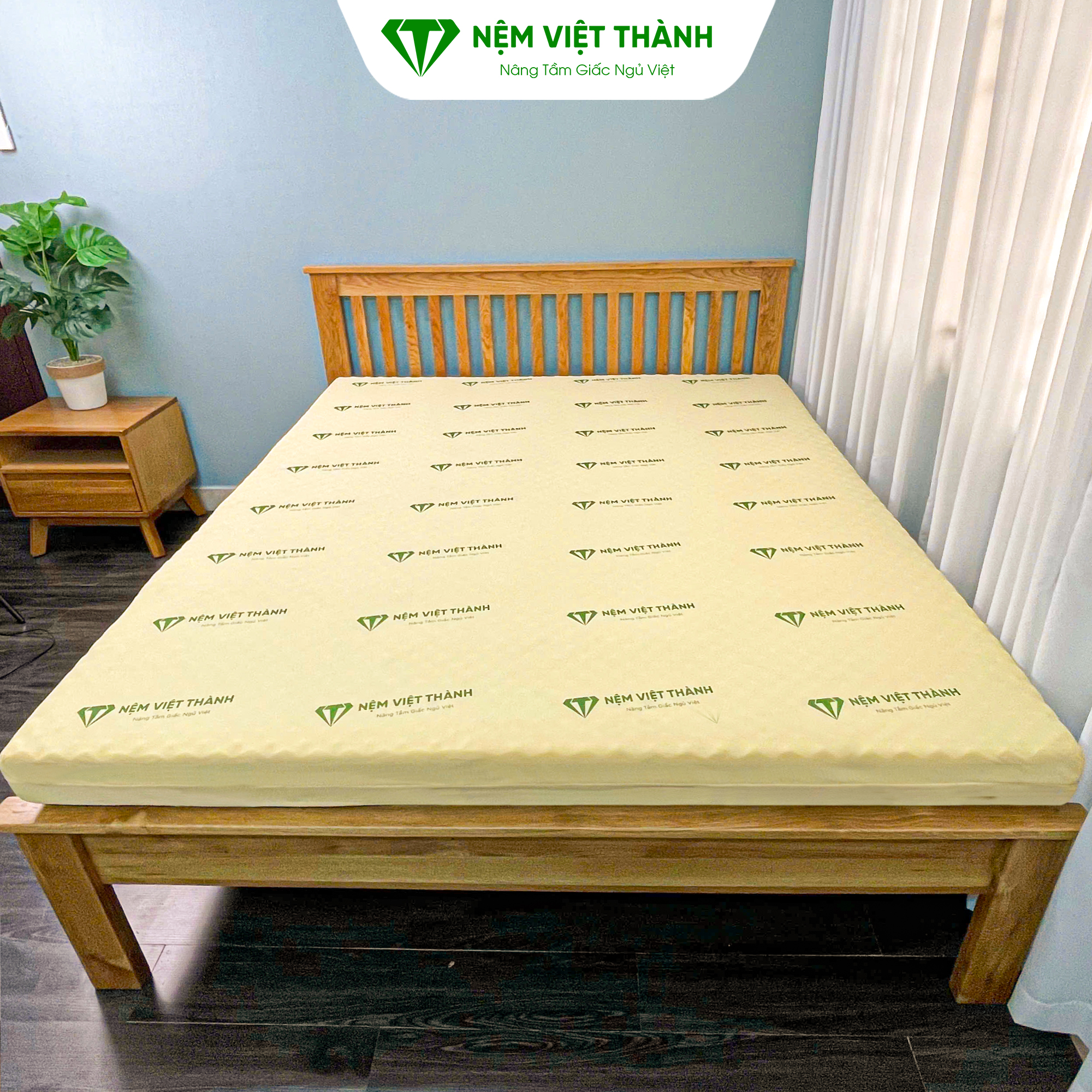 Nệm foam tầm trung cân bằng giữa giá cả và chất lượng
