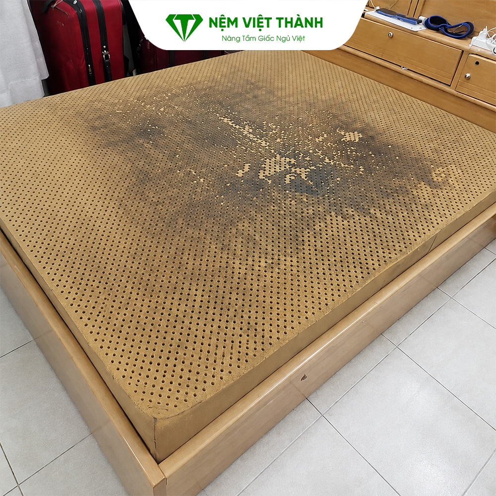 Không thường xuyên vệ sinh nệm sẽ làm nệm bị lún nhanh chóng