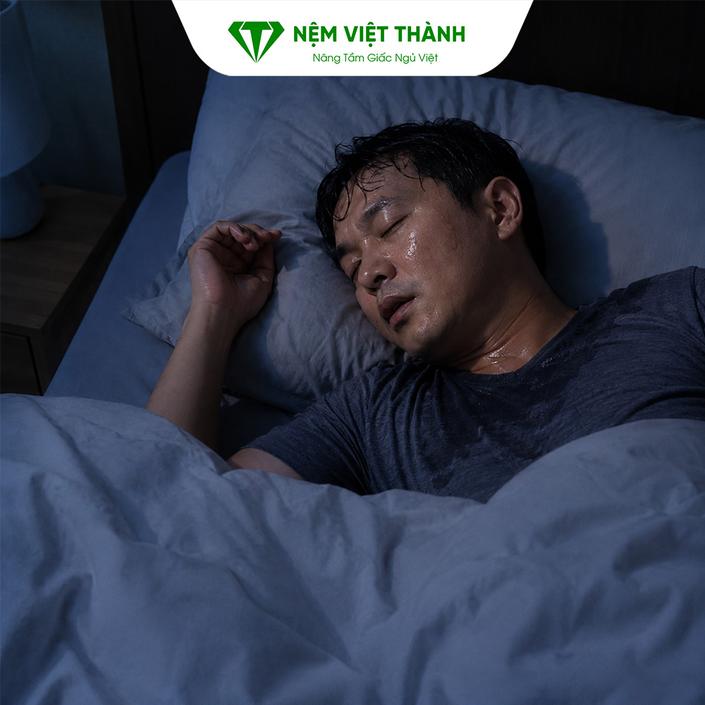 Nguyên nhân khiến nệm bông ép có mùi hôi từ mồ hôi và cơ thể tiết ra trong lúc ngủ Nguyên nhân khiến nệm bông ép có mùi hôi từ mồ hôi và cơ thể tiết ra trong lúc ngủ