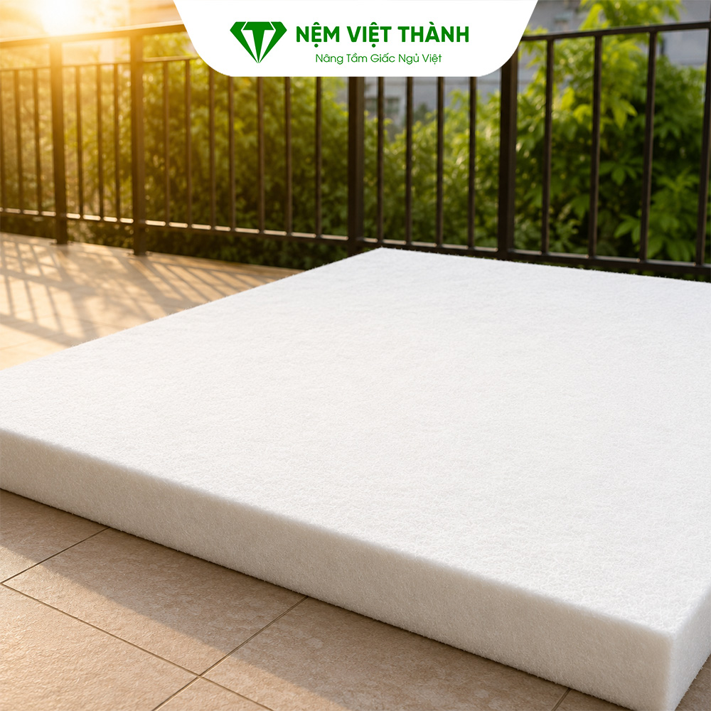 Phơi nệm bông ép ngoài trời nắng là cách khử mùi nệm bông ép nhanh chóng Phơi nệm bông ép ngoài trời nắng là cách khử mùi nệm bông ép nhanh chóng