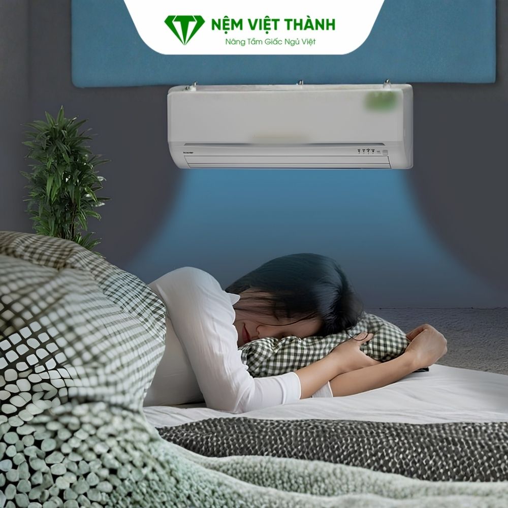 Điều chỉnh quạt gió và điều hoà hợp lý khi ngủ 