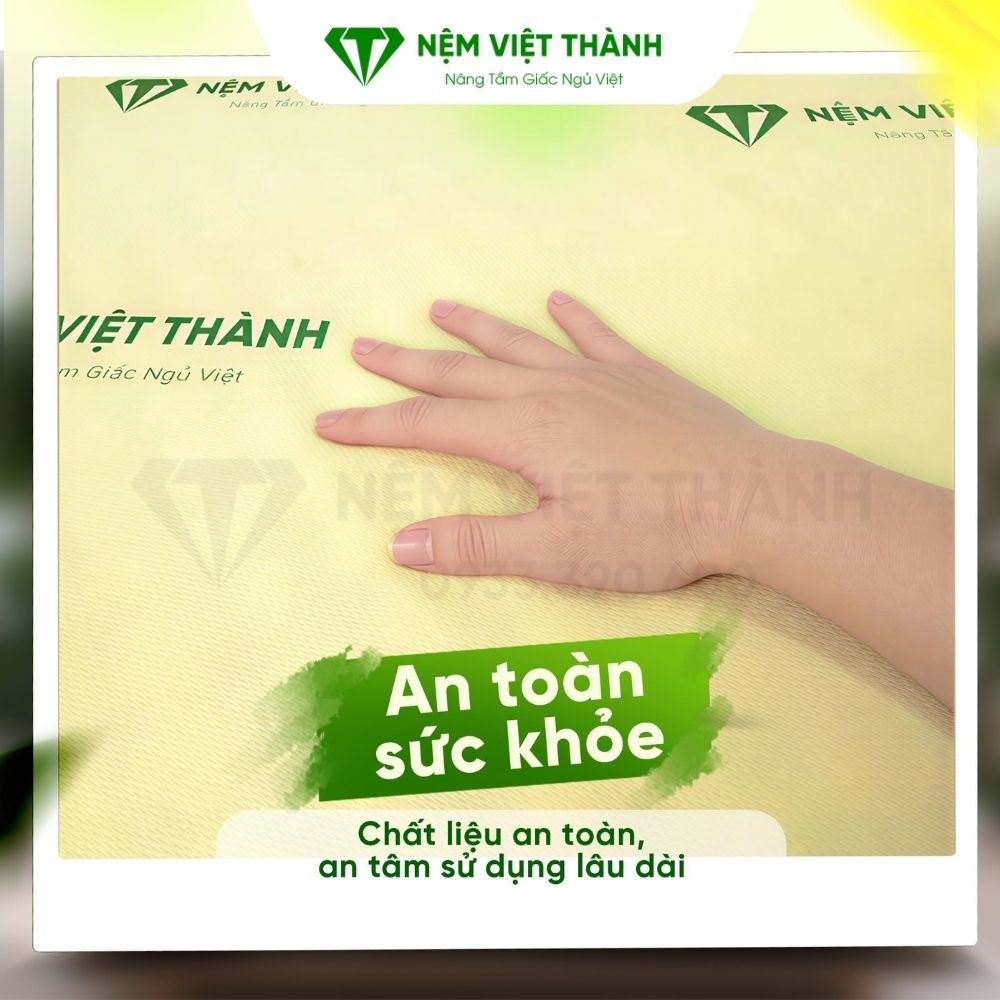 Chất liệu tốt, an toàn cho sức khỏe tạo cảm giác an tâm khi sử dụng