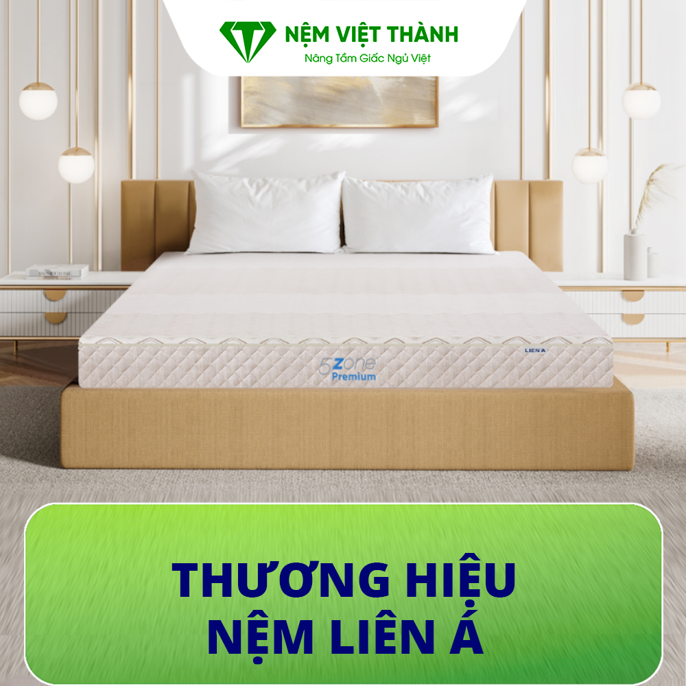 Nệm cao su thiên nhiên Liên Á Nệm cao su thiên nhiên Liên Á