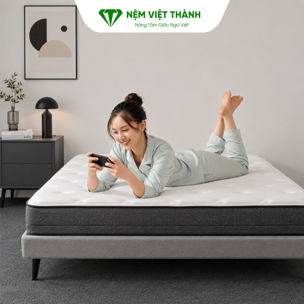 Nệm cao su tổng hợp giúp giảm áp lực lên vai, mông và gót chân Nệm cao su tổng hợp giúp giảm áp lực lên vai, mông và gót chân