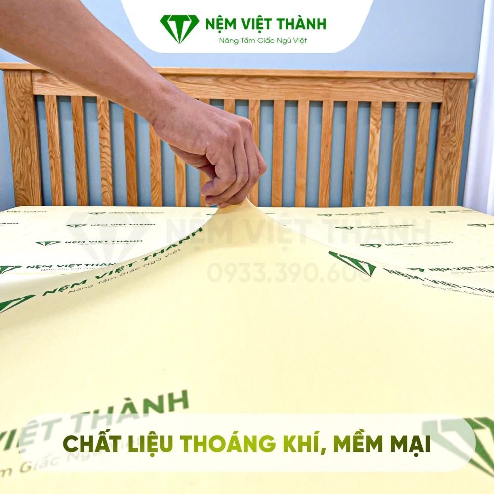 Khi chọn nệm cho người bị mất ngủ cần ưu tiên khả năng thoáng khí của nệm